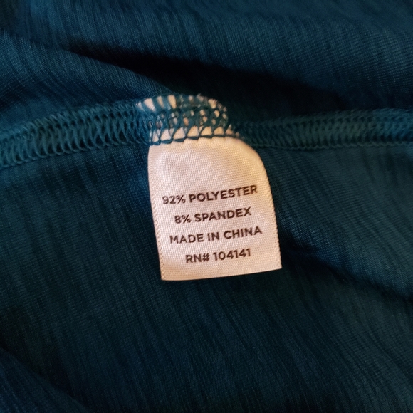 Walter Hagen Men's 11 Majors Pullover 1/4 Zip Navy Blue Teal Golf Shirt XL - Picture 5 of 5